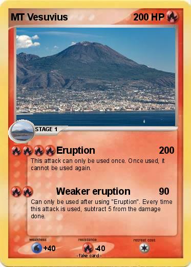 Pokemon MT Vesuvius