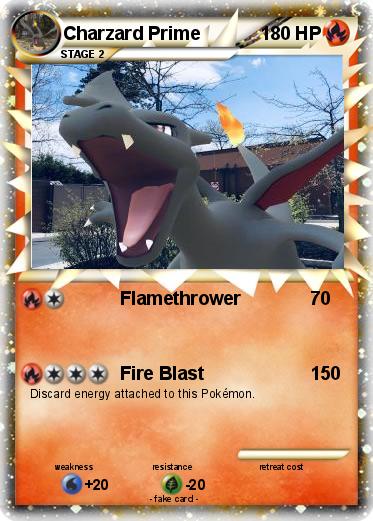 Pokemon Charzard Prime