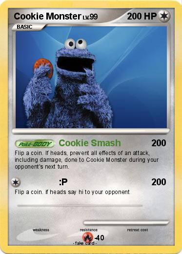 Pokemon Cookie Monster