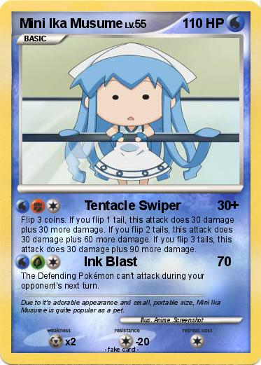Pokemon Mini Ika Musume