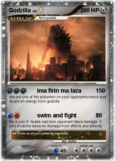 Pokemon Godzilla