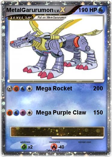 Pokemon MetalGarurumon