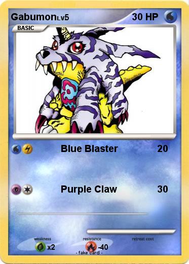 Pokemon Gabumon