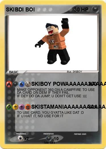 Pokemon SKIBDI BOI