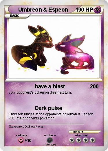 Pokemon Umbreon & Espeon