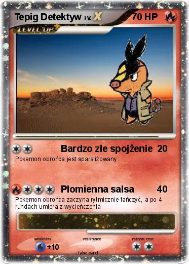 Pokemon Tepig Detektyw