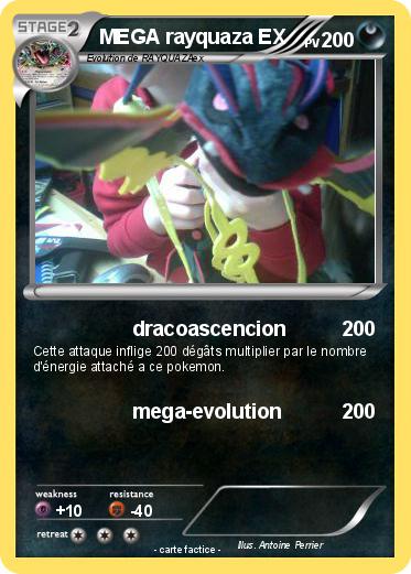 Pokemon MEGA rayquaza EX