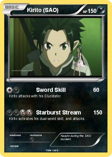 Pokemon Kirito (SAO)