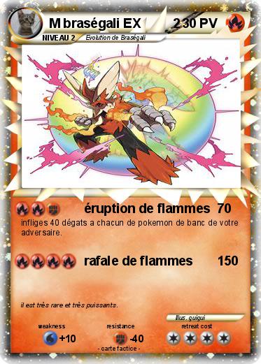 Pokemon M braségali EX         2