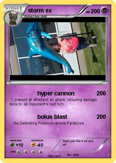 Pokemon storm ex