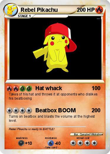 Pokemon Rebel Pikachu