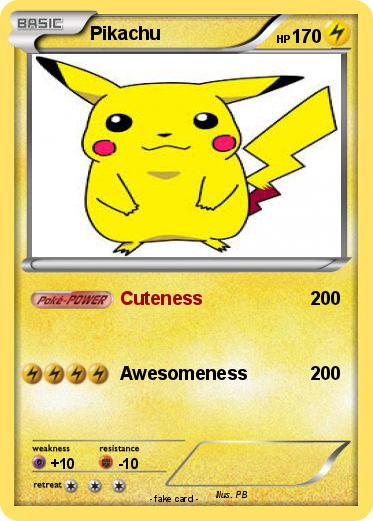 Pokemon Pikachu