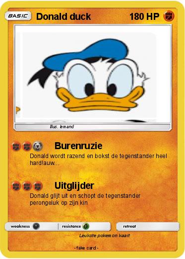Pokemon Donald duck