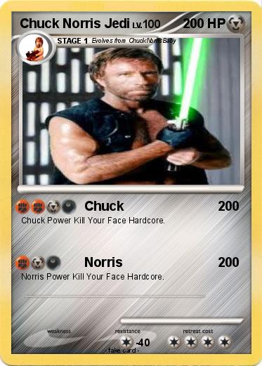 Pokemon Chuck Norris Jedi
