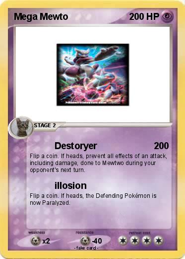 Pokemon Mega Mewto
