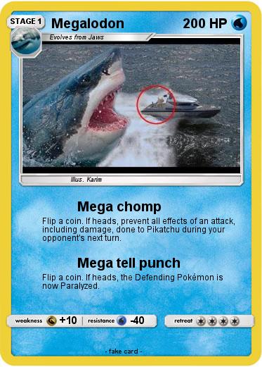 Pokemon Megalodon