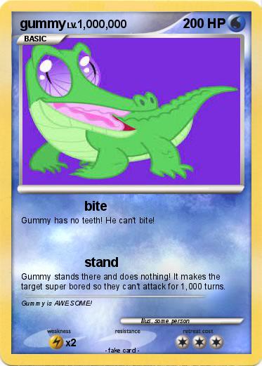Pokemon gummy