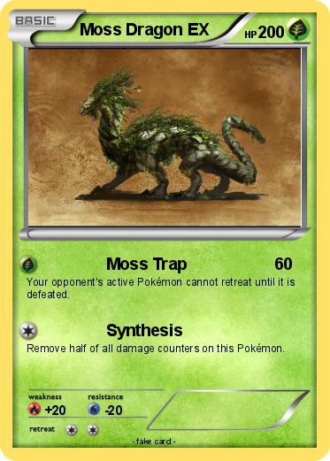 Pokemon Moss Dragon EX