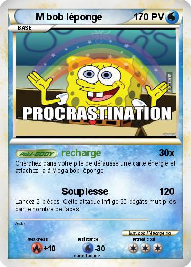 Pokemon M bob léponge