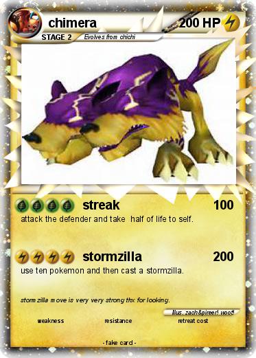 Pokemon chimera