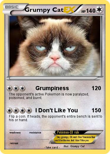 Pokemon Grumpy Cat