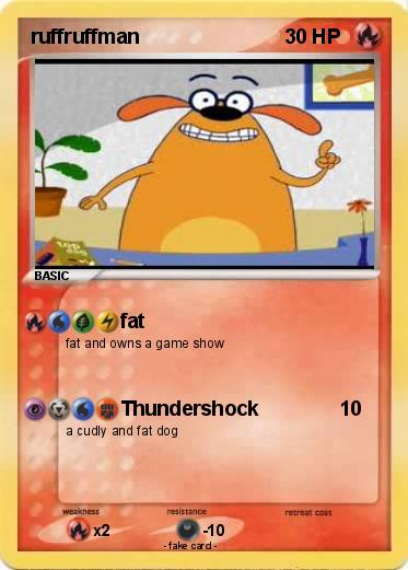 Pokemon ruffruffman