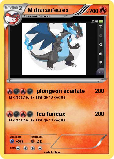 Pokemon M dracaufeu ex