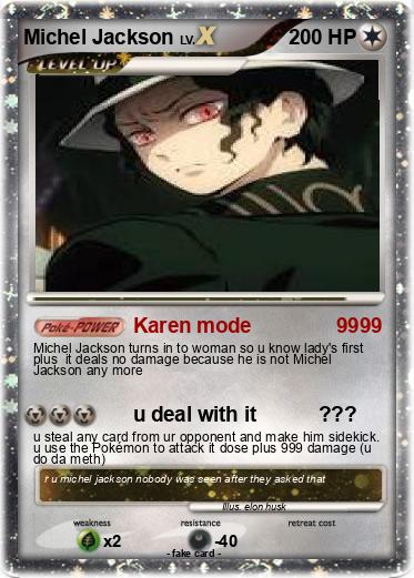 Pokemon Michel Jackson