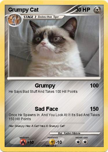 Pokemon Grumpy Cat