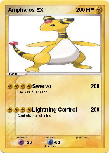 Pokemon Ampharos EX