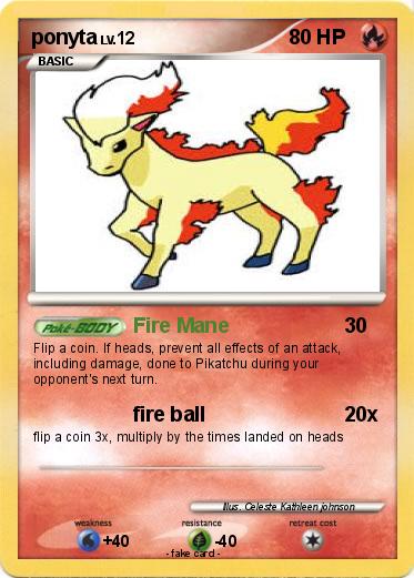 Pokemon ponyta