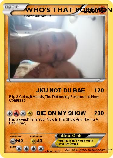 Pokemon WHO'S THAT POKEMON ITS LANDON LAAAAAANDOOOOOON