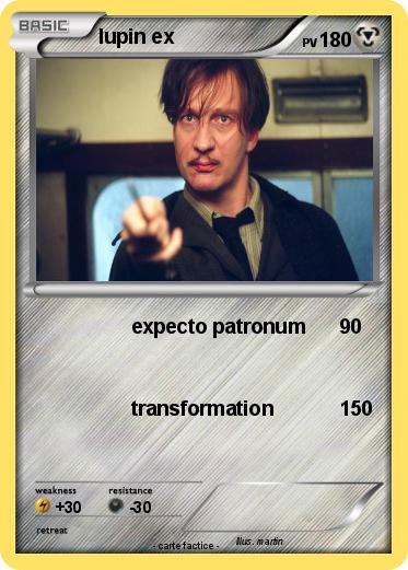 Pokemon lupin ex