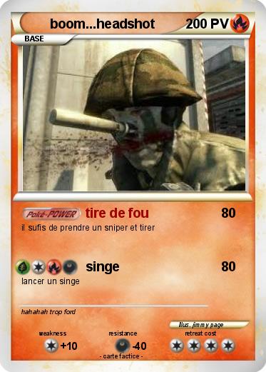 Pokemon boom...headshot