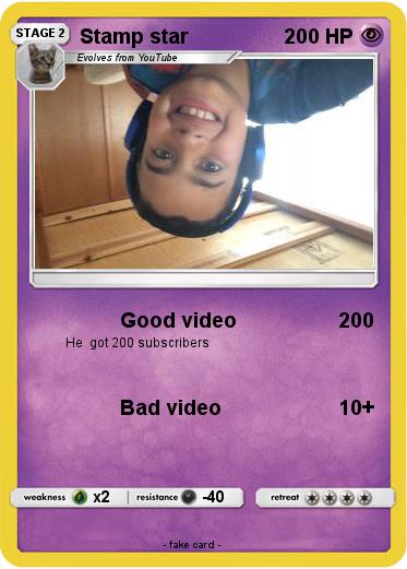 Pokemon Stamp star