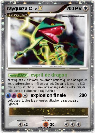 Pokemon rayquaza C