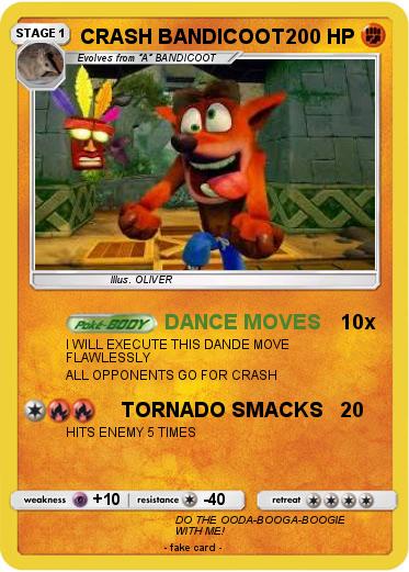 Pokemon CRASH BANDICOOT
