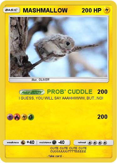 Pokemon MASHMALLOW