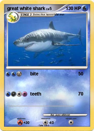 Pokemon great white shark