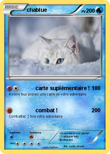 Pokemon chablue