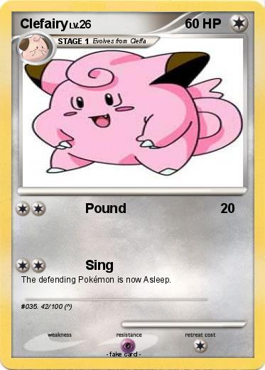 Pokemon Clefairy