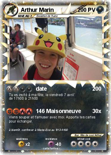 Pokemon Arthur Marin