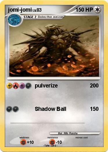 Pokemon jomi-jomi