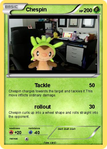 Pokemon Chespin