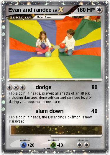 Pokemon Evan and randee