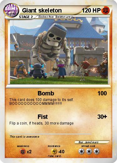 Pokemon Giant skeleton