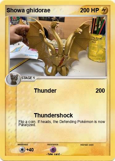 Pokemon Showa ghidorae