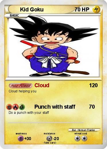 Pokemon Kid Goku