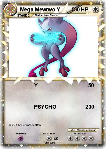 Pokemon Mega Mewtwo Y        5