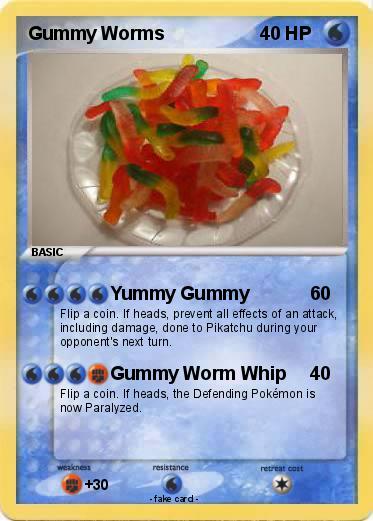 Pokemon Gummy Worms